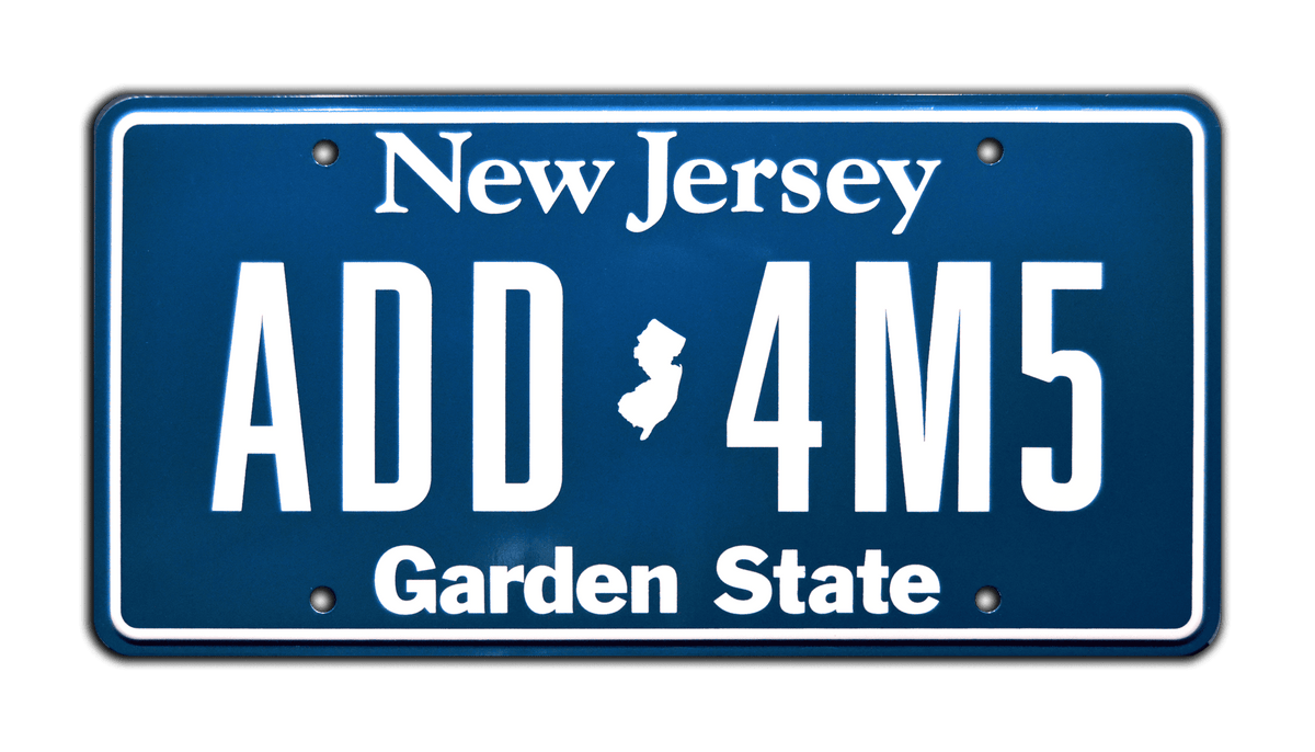 Wednesday | ADD4M5 | Metal Stamped Replica Prop License Plate
