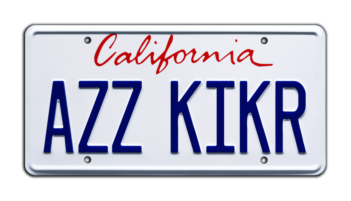 Con Air | 1967 Chevrolet Corvette | AZZ KIKR | Metal Stamped