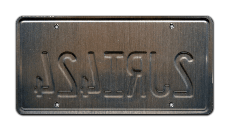 The Fast and the Furious | TORETTO + 2JRI424 | Metal Stamped