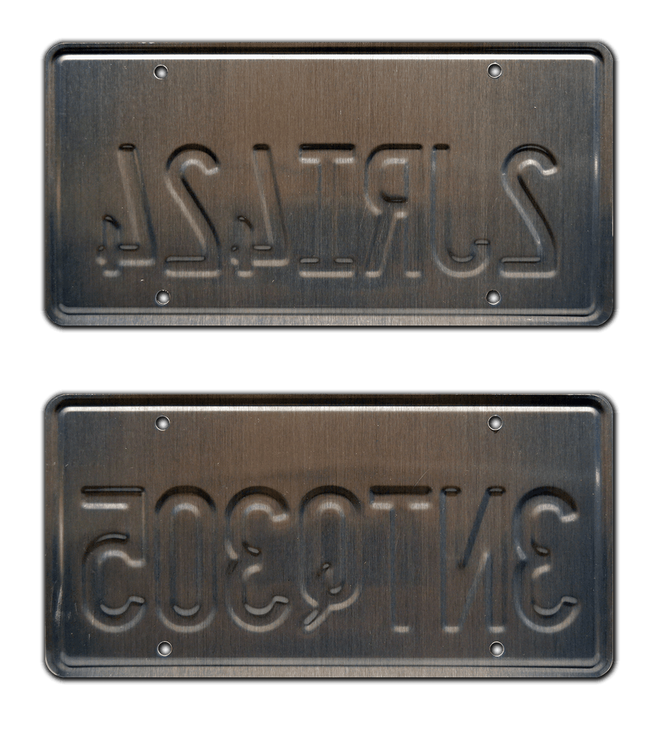 The Fast and the Furious | 2JRI424 + 3NTQ305 | Metal Stamped