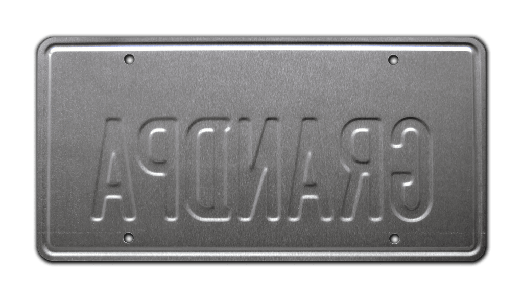 License To Drive GRANDPA Metal Stamped Replica Prop License Plate license-to-drive-grandpa-metal-stamped-replica-prop-license-plate