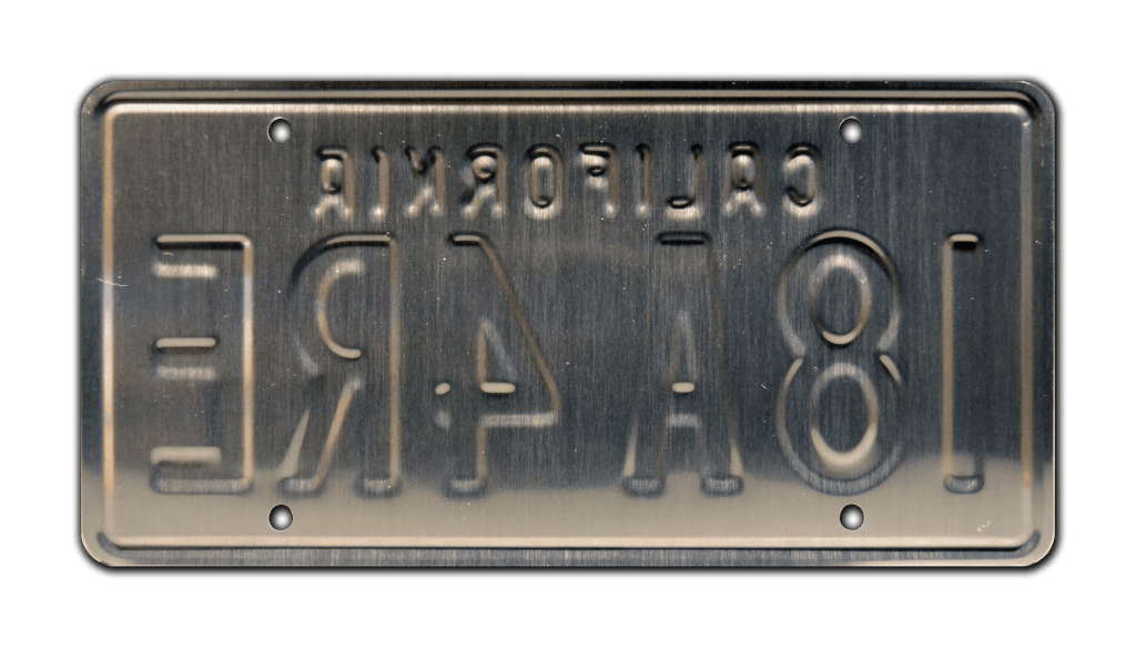 Brand New Jdm Initial D 13-600 Aluminum Japanese License Plate For Bunta Subaru