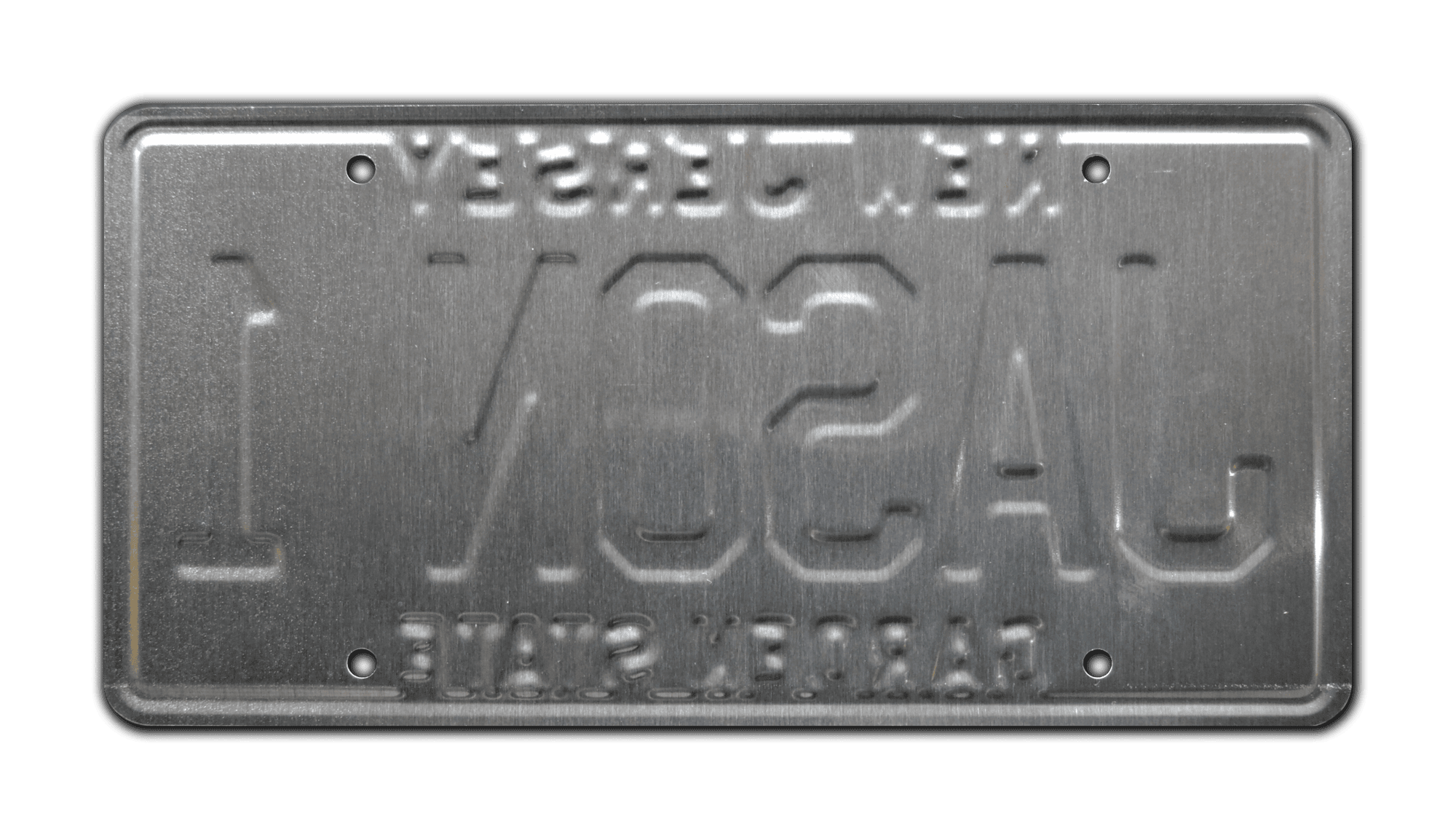 thumbnail image 2 of Ghostbusters 2 ECTO-1 Metal License Plate – Replica Stamped Plate, Shrink-wrapped, Celebrity Machines 2 of 6
