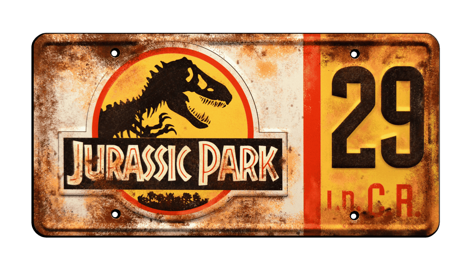 Jurassic World | Hammond's Jeep | #29 Rusted | Metal Stamped