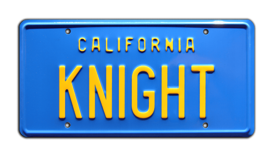 ナイトライダー/KNIGHT RIDER/ライセンスプレート/ナンバープレート Knight Rider | Michael Knight's '82 Trans Am 'KITT' | KNIGHT