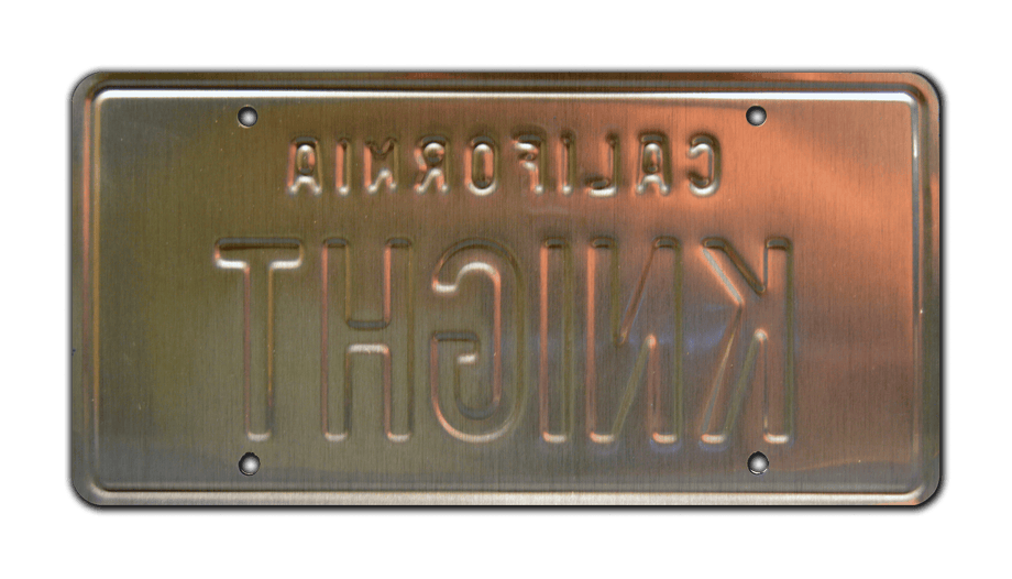 フィギュア　Knight Rider License Plate 「Knight Rider」 Prop Replica Knight Rider Knight License Plate Replica | eBay