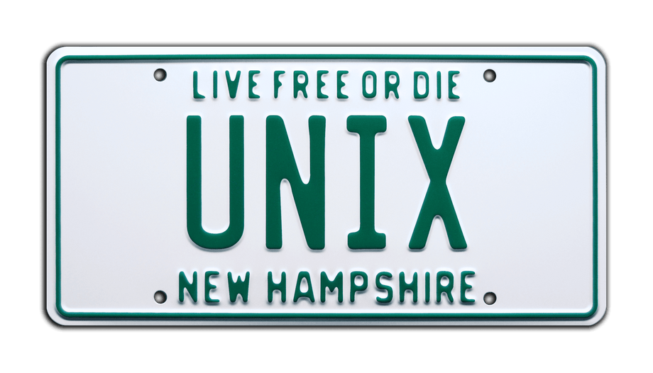 Bill Shannon's Datsun 280ZX | UNIX | Metal Stamped Replica License