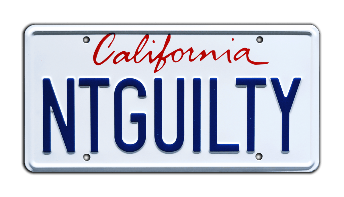 The Lincoln Lawyer | Matthew McConaughey | Metal Stamped Replica