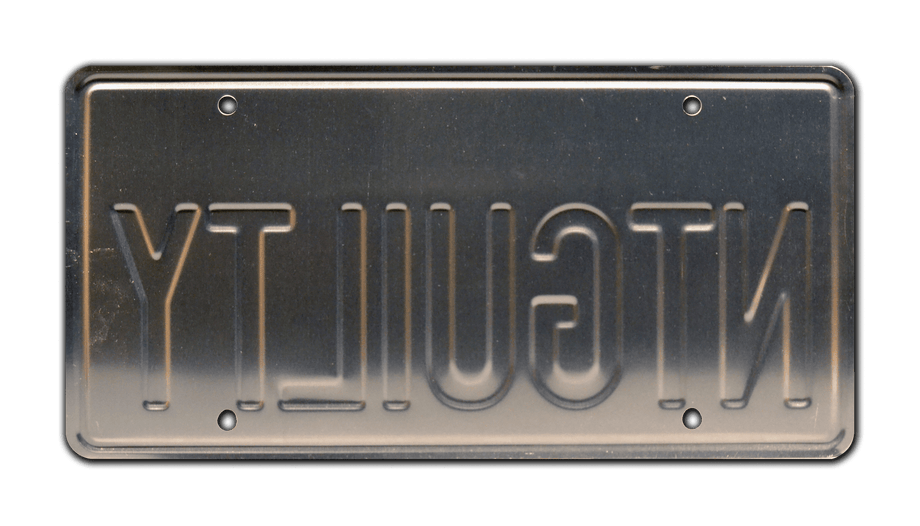 The Lincoln Lawyer | Matthew McConaughey | Metal Stamped Replica