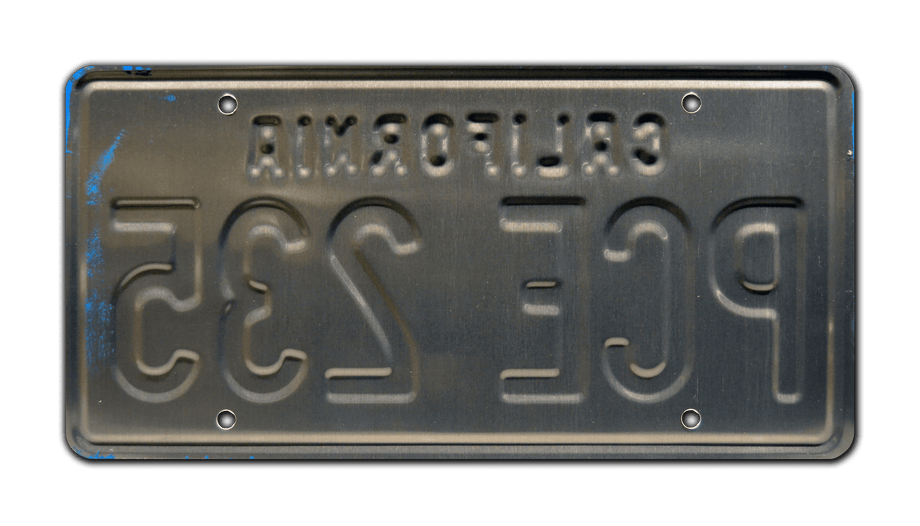 Stranger Things | Billy's Camaro | PCE 235 | Metal Stamped Vanity