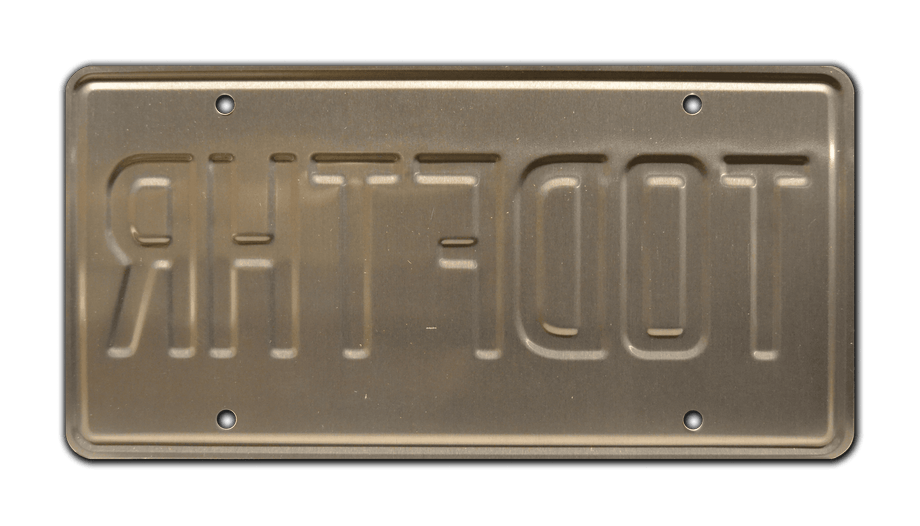Stranger Things | TODFTHR | Metal Stamped Replica Prop License