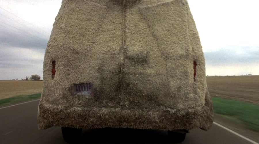 Dumb and Dumber| Mutt Cutts Van | WOOOF | Metal Stamped Replica