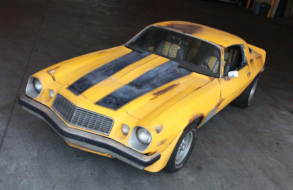489 PCE license plate on Sam Witwicky's 1977 Camaro better know as BeaterBee from Transformers