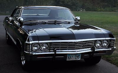 KAZ 2Y5 license plate on Dean Winchester's '67 Chevrolet Impala from Supernatural