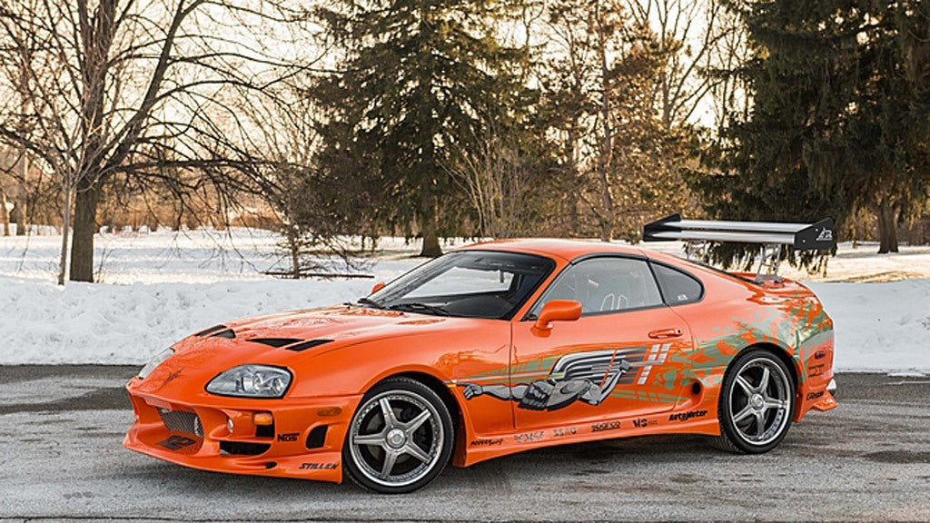 The Fast and The Furious metal art