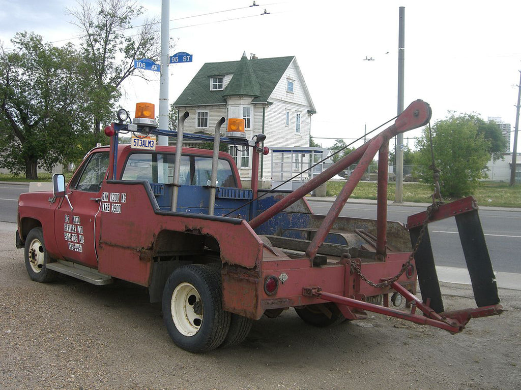 5T3ALM3 license plate on the Tow Truck from Grand Theft Auto