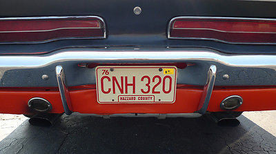 CNH 320 license plate on General Lee from Dukes of Hazzard