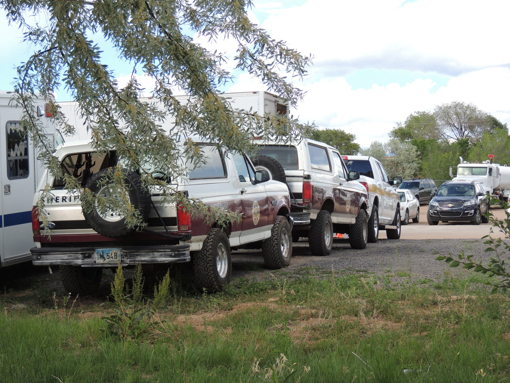 CO 54B license plate on Walt Longmire's Ford Bronco from Longmire