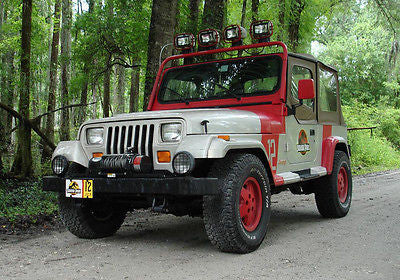 Jeep Wrangler movie prop décor 