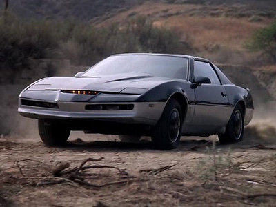 KARR license plate on the Knight Automated Roving Robot's 1982 Trans Am from Knight Rider