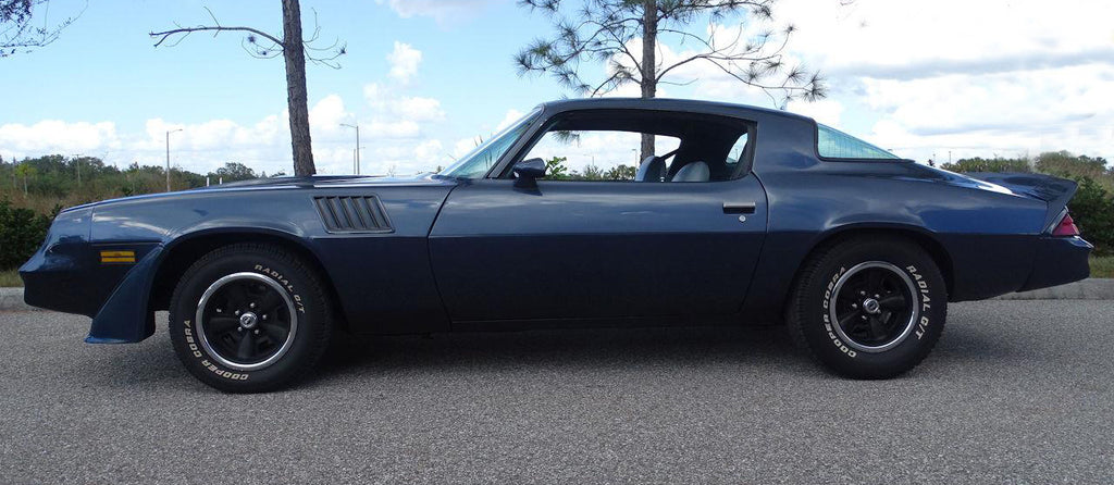 PCE 235 license plate on the 1978 Camaro from Stranger Things
