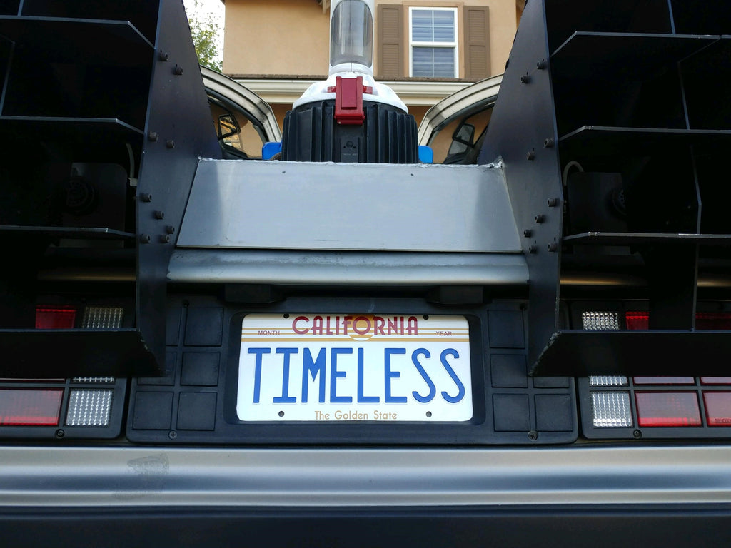 DeLorean collectible art 